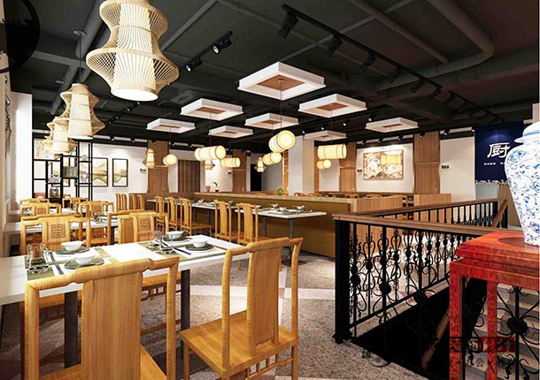 銀川餐廳裝修|銀川餐廳裝修設計|镹臻裝修網