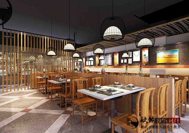 銀川餐廳裝修|銀川餐廳裝修設計|镹臻裝修網
