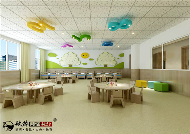 銀川幼兒園裝修|銀川幼兒園裝修設計|镹臻裝修網