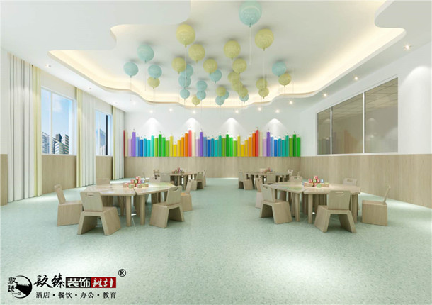 銀川幼兒園裝修|銀川幼兒園裝修設計|镹臻裝修網