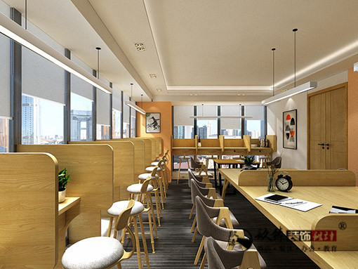 銀川自習室裝修|銀川自習室裝修設計|镹臻裝修網