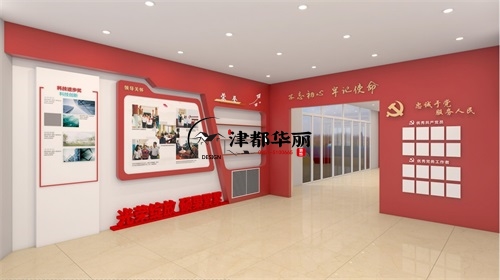 銀川展廳裝修設計項目|津都華麗設計