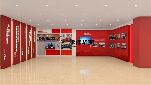 銀川展廳裝修設計項目|津都華麗設計