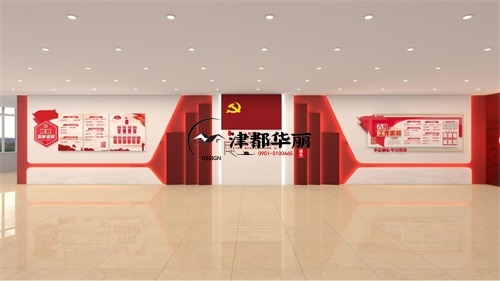 銀川展廳裝修設計項目|津都華麗設計