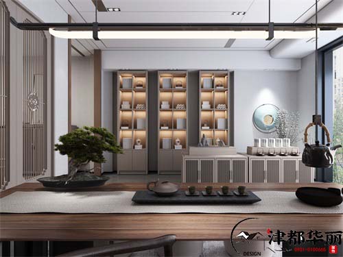 銀川尚飲茶樓設計方案鑒賞|銀川茶樓設計裝修公司推薦