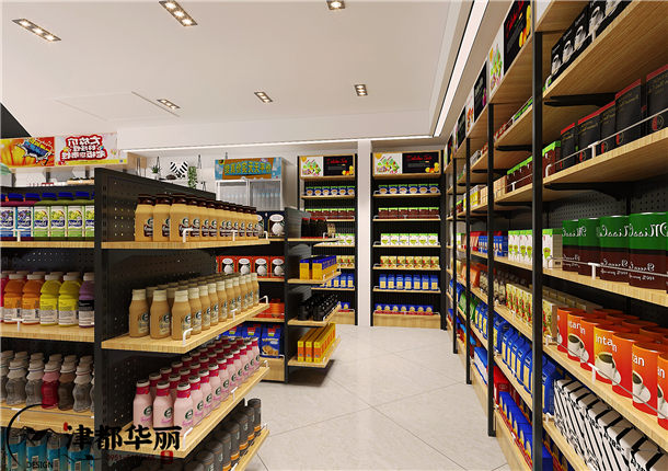 銀川惠信超市設計方案鑒賞|銀川超市設計裝修公司推薦