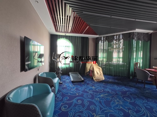 銀川會所裝修設計項目|津都華麗設計