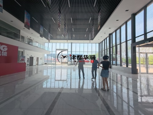 銀川企業(yè)展廳裝修設計項目|津都華麗設計