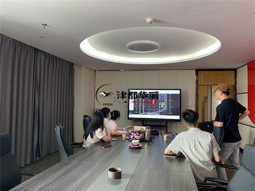 銀川辦公樓裝修設計項目|津都華麗設計