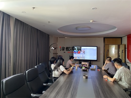 銀川辦公樓裝修設計項目|津都華麗設計