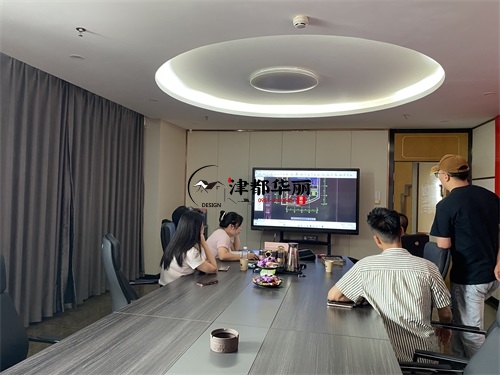 銀川辦公樓裝修設計項目|津都華麗設計