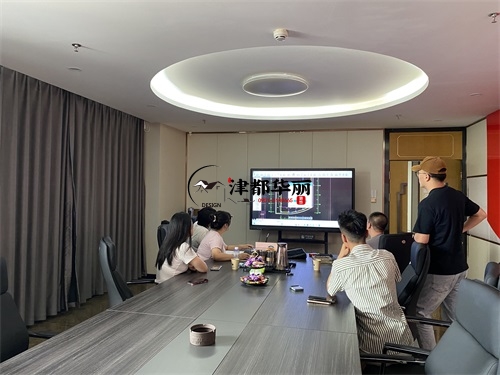 銀川辦公樓裝修設計項目|津都華麗設計