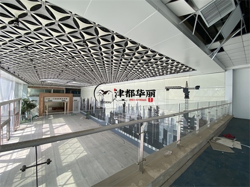 銀川辦公樓裝修設計項目|津都華麗設計