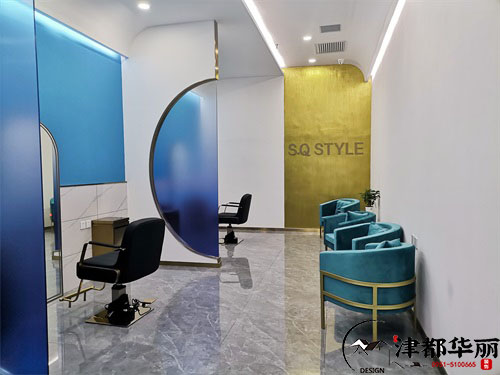 銀川美業中心裝修設計項目|津都華麗設計