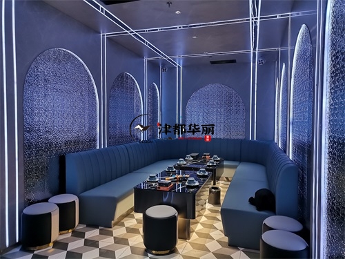 銀川餐廳裝修設(shè)計項(xiàng)目|津都華麗設(shè)計