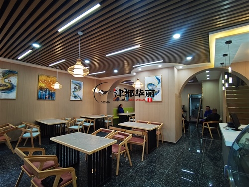 銀川餐廳裝修設計項目|津都華麗設計