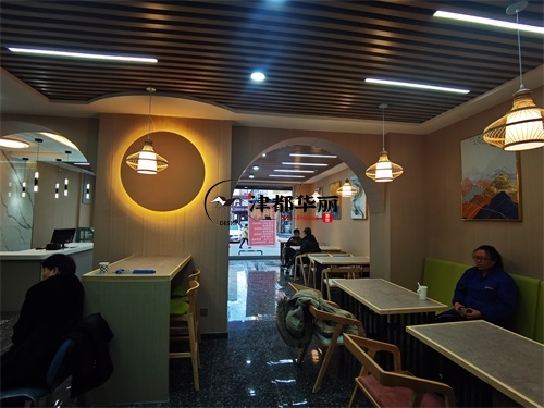 銀川餐廳裝修設計項目|津都華麗設計