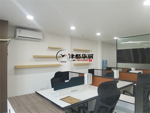 銀川辦公室裝修設計項目|津都華麗設計