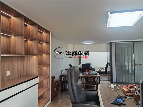 銀川辦公室裝修設計項目|津都華麗設計