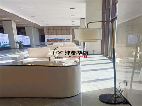 銀川售樓部大廳裝修設計項目|津都華麗設計