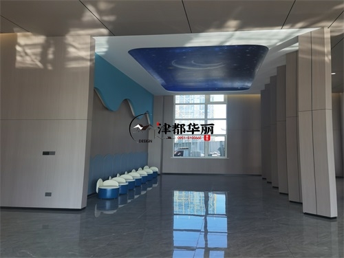 銀川售樓部大廳裝修設計項目|津都華麗設計