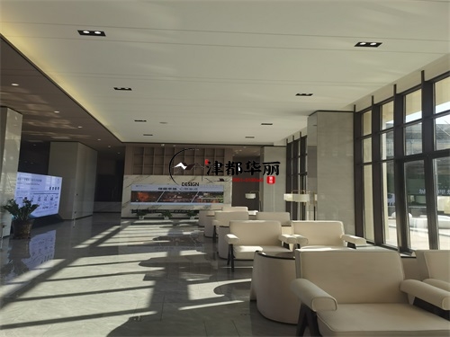 銀川售樓部大廳裝修設計項目|津都華麗設計