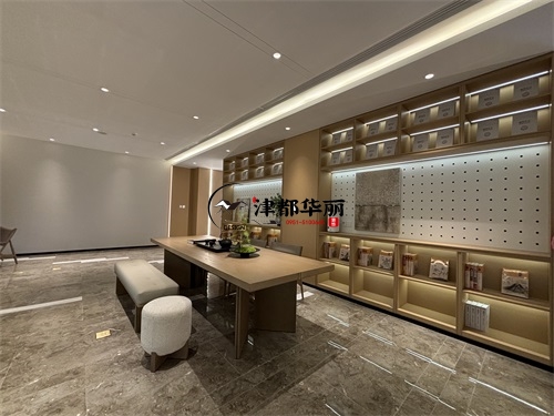 銀川售樓部展廳裝修設(shè)計項目|津都華麗設(shè)計