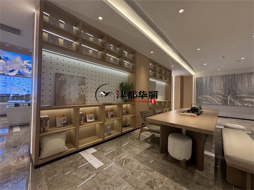 銀川售樓部展廳裝修設(shè)計項目|津都華麗設(shè)計