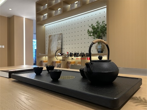 銀川售樓部展廳裝修設(shè)計項目|津都華麗設(shè)計