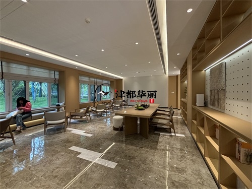 銀川售樓部展廳裝修設(shè)計項目|津都華麗設(shè)計